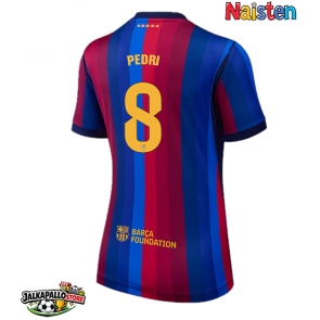 Barcelona Pedri Gonzalez #8 Kotipaita Naisten 2026-27 Lyhythihainen